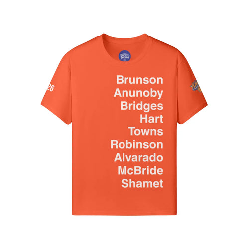 2026 Championship Roster (Orange)